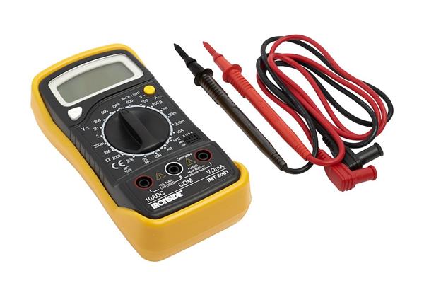 Ironside multimeter med LCD display