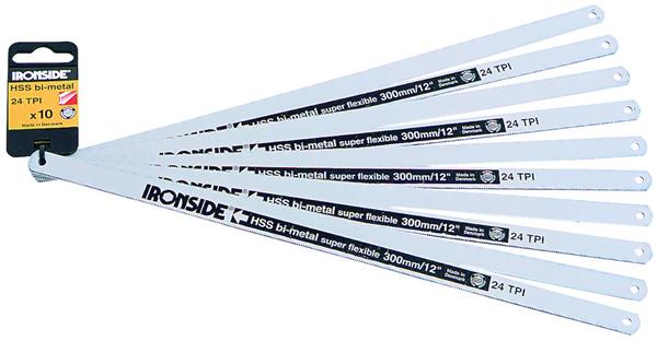 Ironside nedstrygerklinge HSS Bi-metal - 10 stk