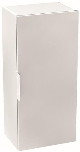 Væghængt sideskab CUBE 75 cm hvid, vendbar låge - JIKA by LAUFEN