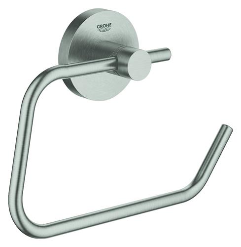 Toiletpapirholder uden låg børstet stål VVS - Grohe