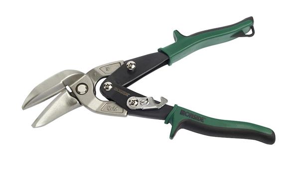Ironside pladesaks vinklet højreklippende, 250mm