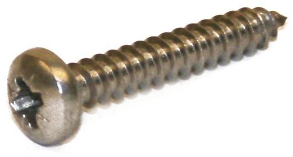 DIN 7981C pladeskrue med panhoved og Pozidrive kærv rustfri Panhoved Pozidrive Rustfri A2, 50mm - 200stk