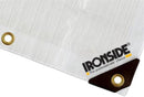 Ironside presenning PE 300g/m2 hvid hvid Polyeten