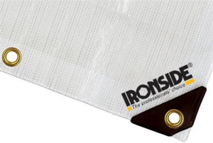 Ironside presenning PE 300g/m2 hvid hvid Polyeten