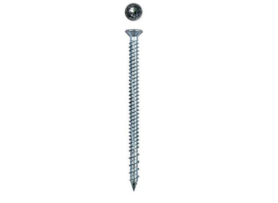 Karmskrue 152 mm undersænket elgalvaniseret 7,5 mm TX30 til beton 100 stk - PRIMAX