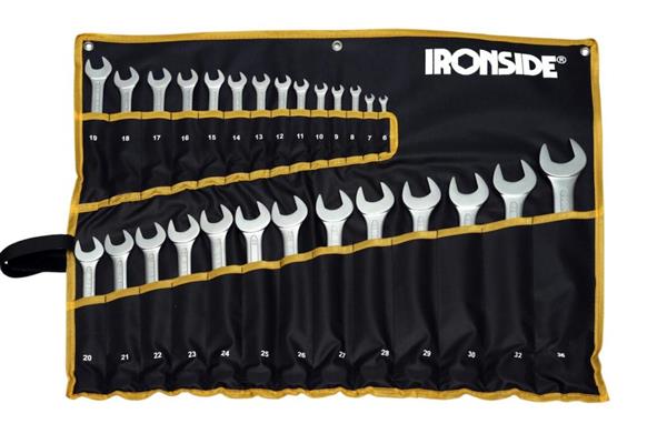 Ironside ringgaffelnøglesæt