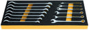 Ironside modul værktøjssortiment ringgaffelnøgler 7-19mm, 403mm