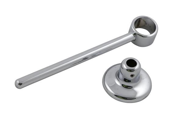 Rørbærer 120 mm forkromet til VVS - Frese