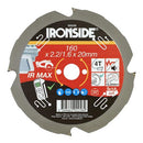 Ironside rundsavklinge til fibercement
