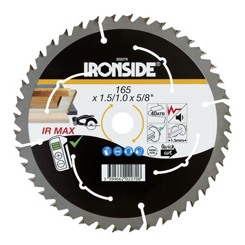 Ironside rundsavklinge