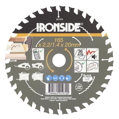 Ironside rundsavklinge