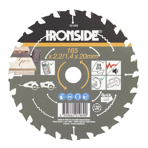 Ironside rundsavklinge