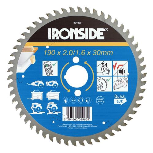 Ironside rundsavklinge alu
