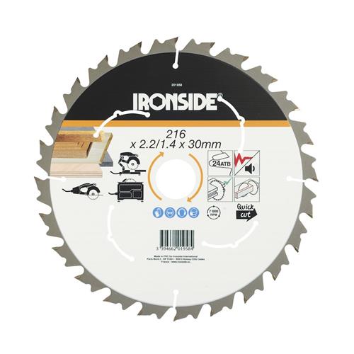 Ironside rundsavklinge