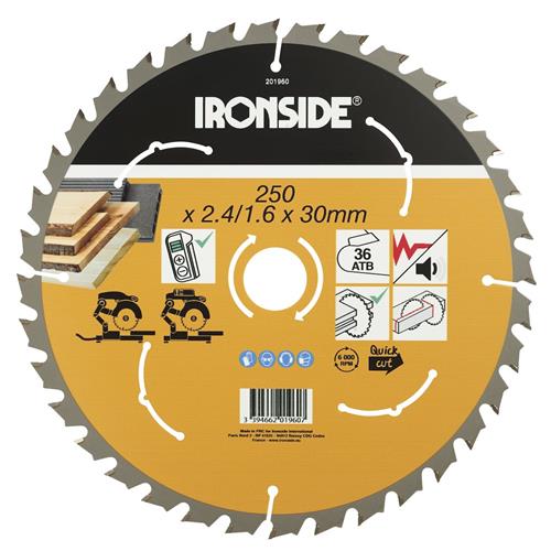 Ironside rundsavklinge