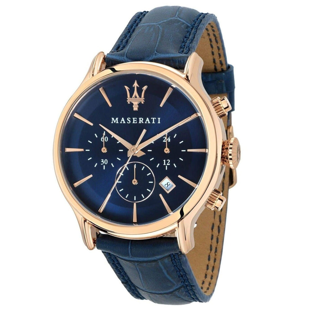 Maserati R8871618007 Epoca Chrono blåt herreur