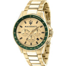 Maserati R8873640005 Sfida Chrono guld herreur