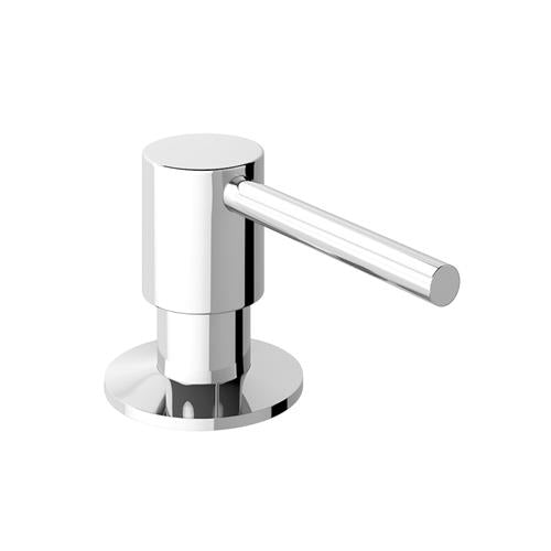 Sæbedispenser nedsænket 500 ml, forkromet 86 mm dyse - Damixa Silhouet