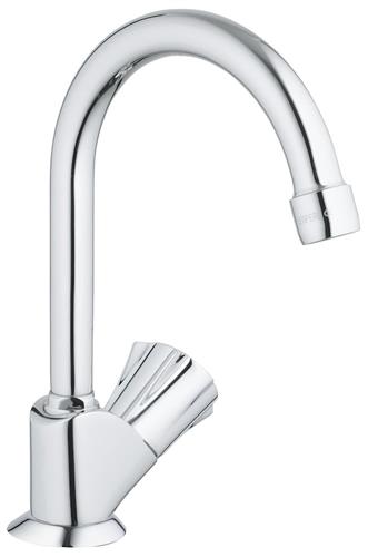 Servantarmatur svingtud forkromet 136 mm - Grohe
