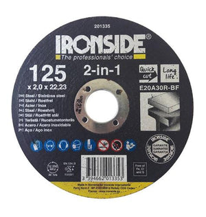 Ironside 2-in-1 skæreskive plan