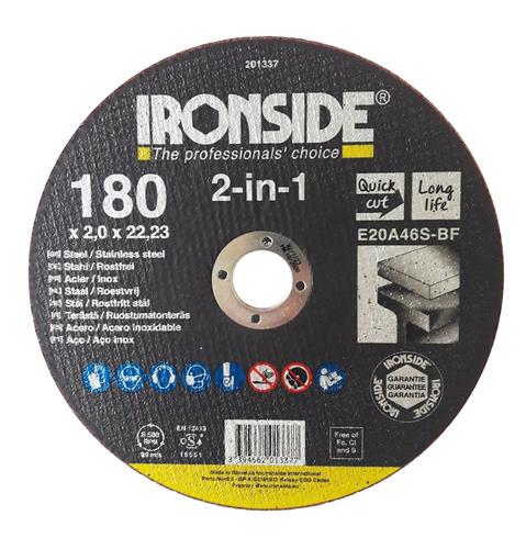 Ironside 2-in-1 skæreskive plan