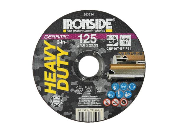 Ironside 2-in-1 skæreskive keramisk plan