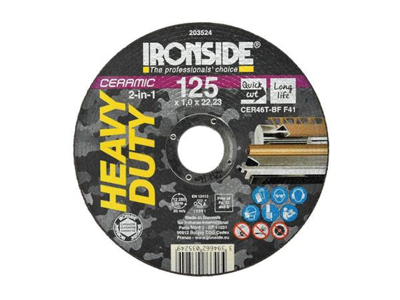 Ironside 2-in-1 skæreskive keramisk plan