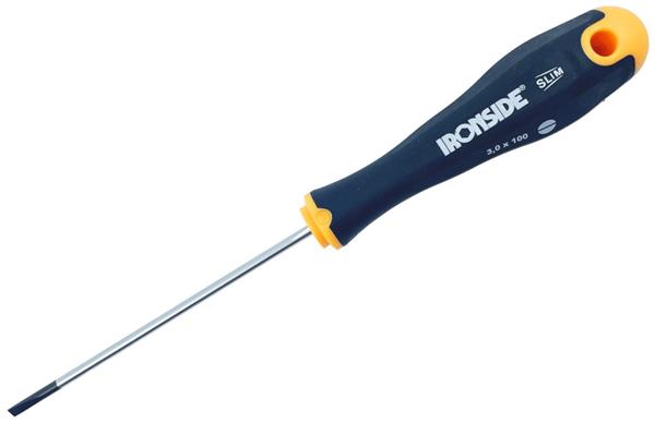 Ironside skruetrækker slim lige kærv