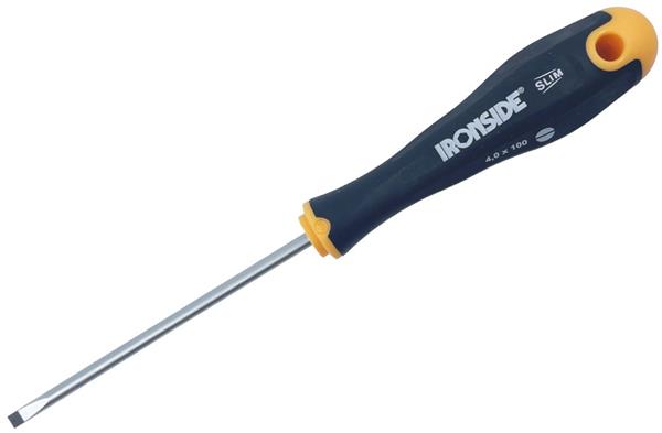 Ironside skruetrækker slim lige kærv