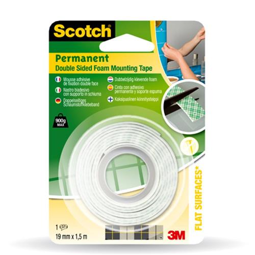 Scotch 331915N monteringstape dobbeltklæbende