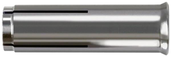 Slaganker M12 50 mm elforzinket med krave - 1 stk - Fischer