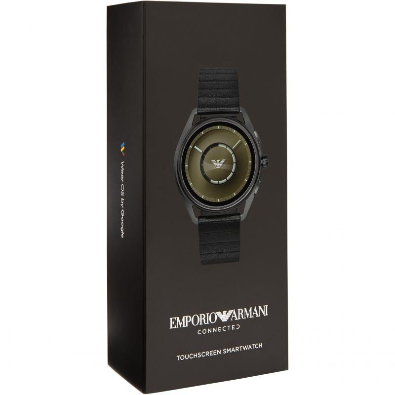 Emporio Armani Men S sort Connected Bluetooth Smartwatch ur ART5009