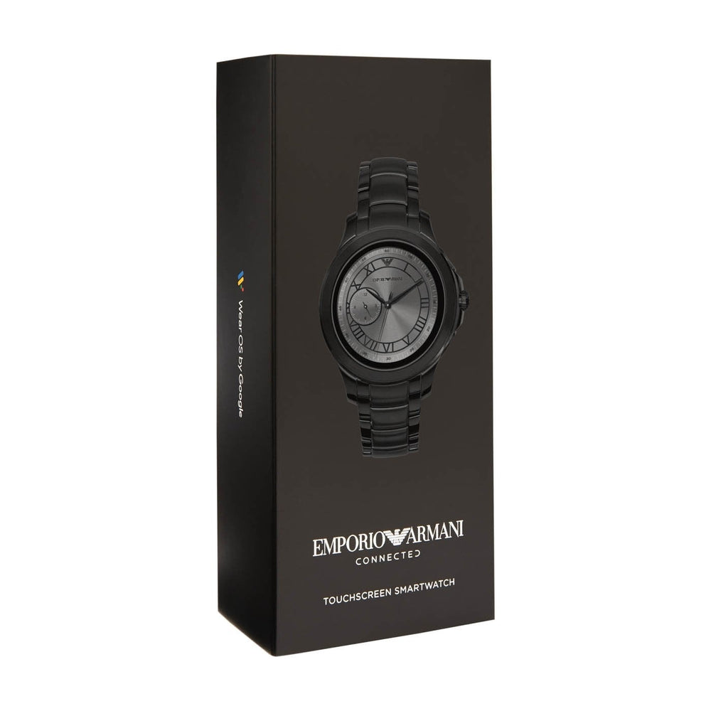Emporio Armani Men S sort Alberto Connected Gen 4 Smartwatch ur ART5011