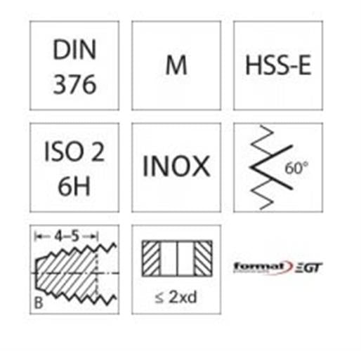 Format GT 1634 spånbrydertap