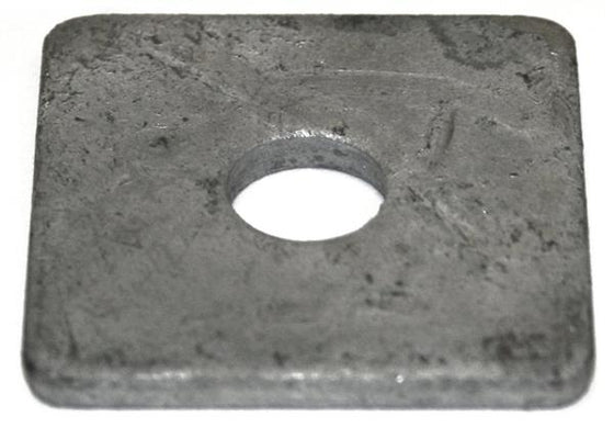 Spændeplade DIN 436 4-kant varmgalvaniseret 10mm FZV 50stk - Netlager