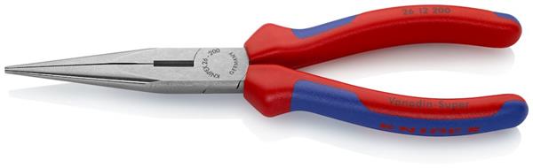 Knipex 2612 spidstang lige kæber, 200mm