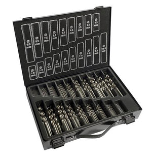 Ironside spiralborsæt DIN 338 HSS-G blank
