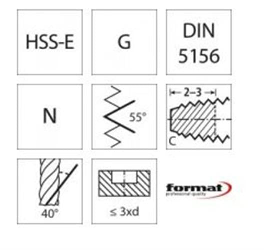 Format 1765 spiraltap