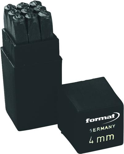 Format 9720 ståltal 6mm sæt 0-9