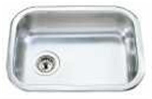 Advance AM480 stålvask med strainer