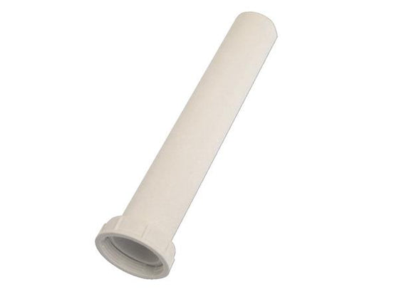 Tilslutningsrør 240 mm 40 mm gevind 1½ hvid - Geberit