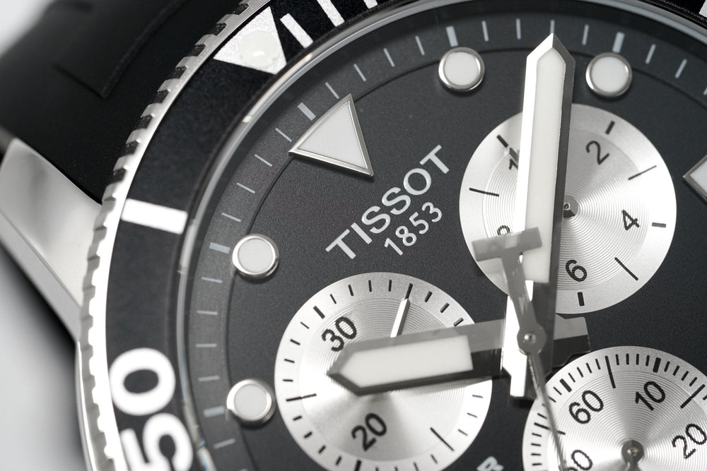 Tissot Chronograph ur Seastar 1000 orange T120.417.17.051.00