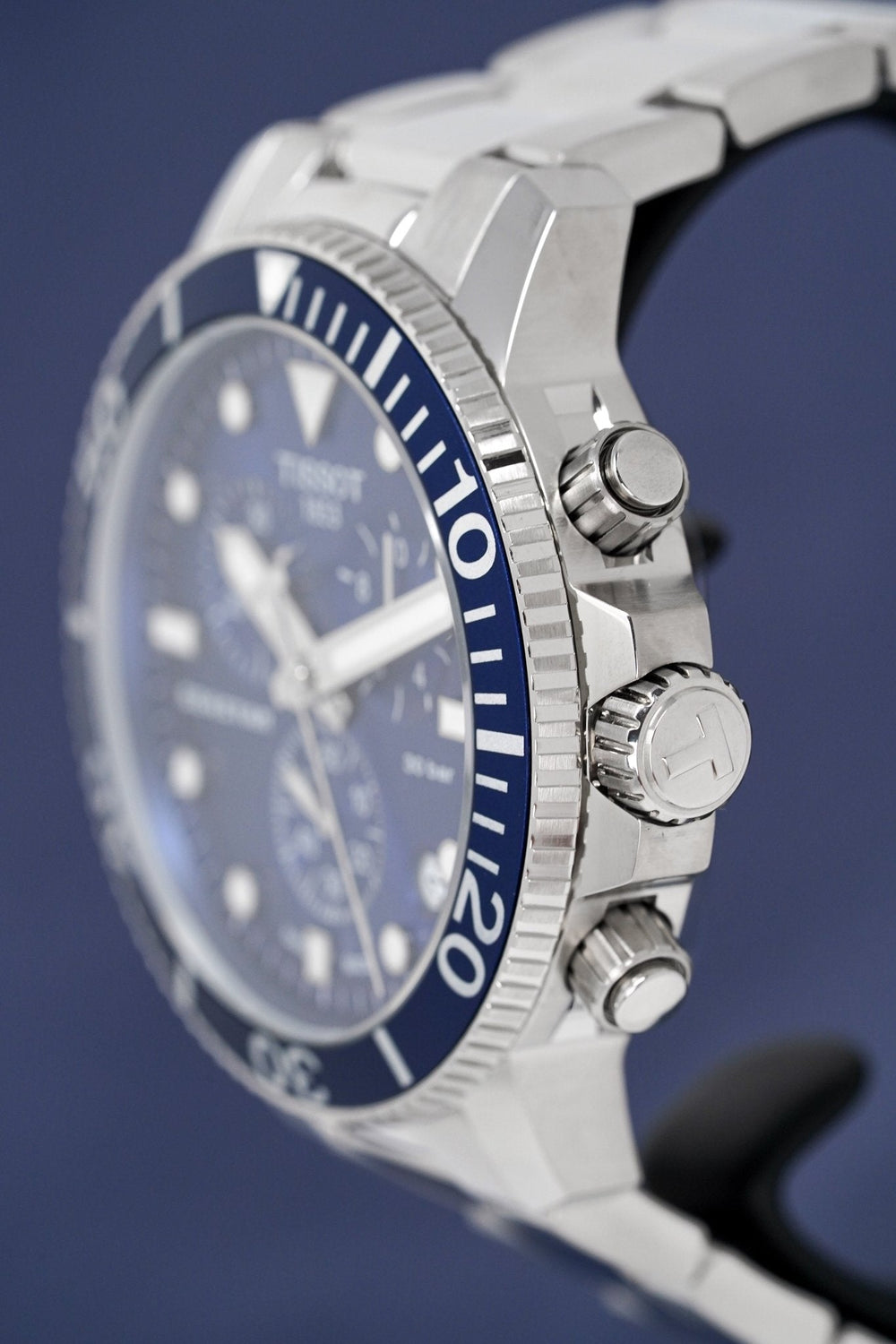 Tissot Chronograph ur Seastar 1000 blå T120.417.11.041.00