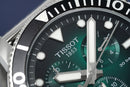 Tissot Chronograph ur Seastar 1000 grøn meshlænke T120.417.11.091.00