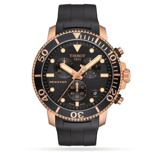 Tissot Chronograph ur Seastar 1000 roseguld T120.417.37.051.00