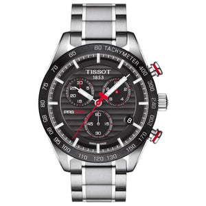 Tissot herreur Chronograph PRS 516 stål rød T100.417.11.051.01