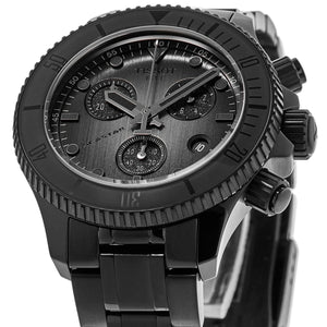 Tissot Seastar 1000 kvarts Chronograph 38mm sort PVD-belægning ur T120.217.33.061.00