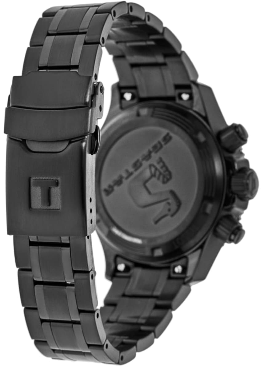 Tissot Seastar 1000 kvarts Chronograph 38mm sort PVD-belægning ur T120.217.33.061.00