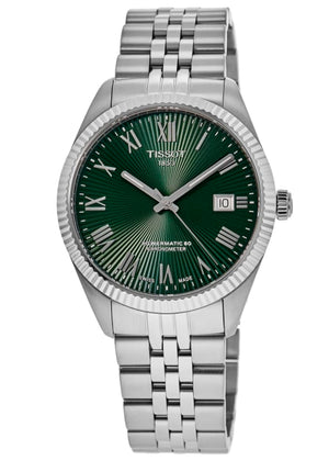 Tissot Ballade Powermatic 80 COSC grøn skive ur T156.408.11.093.00