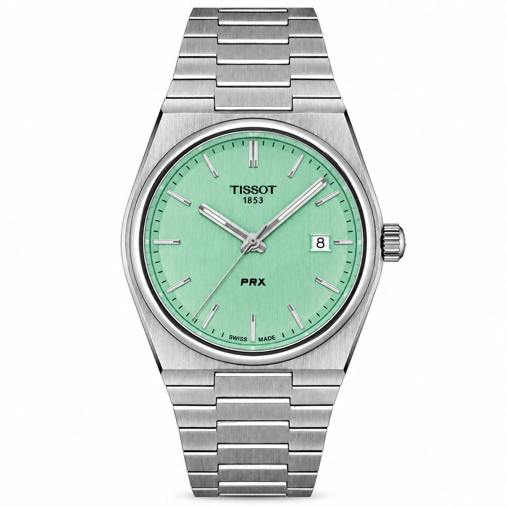 TISSOT PRX 40MM LYSEGRØN T137.410.11.091.01